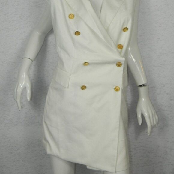 Blessed are‎ the Meek Ivory Dress Vest Size 8 - Picture 8 of 12